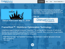 Tablet Screenshot of collabworks.com